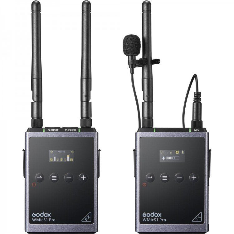 Godox WMicS1 Pro Sistema microfonico wireless UHF