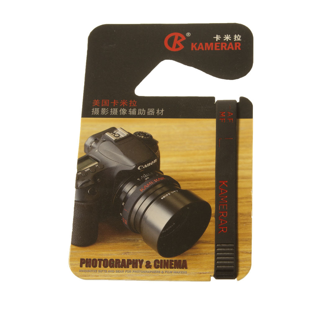 Kamerar Cinturino Follow Focus in Gomma Nero