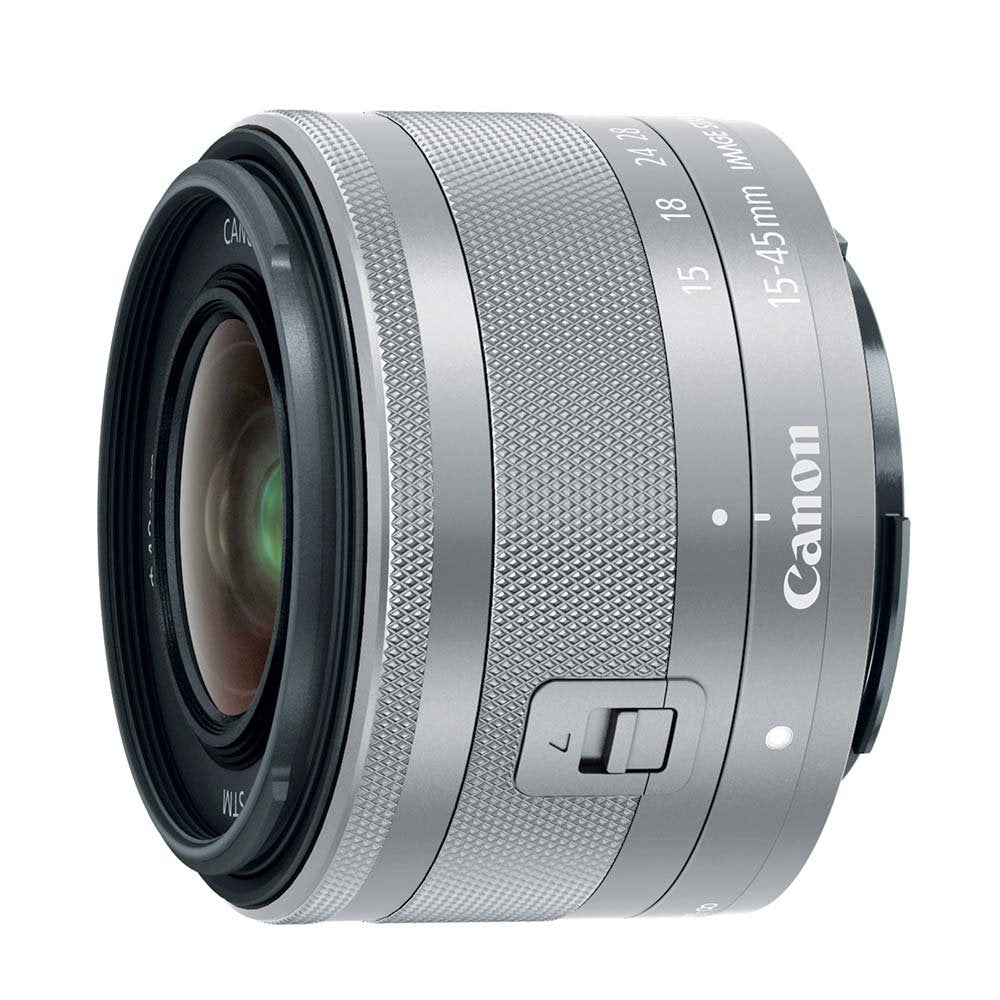 Obiettivo Canon EF-M 15-45mm F3.5-6.3 IS STM Argento