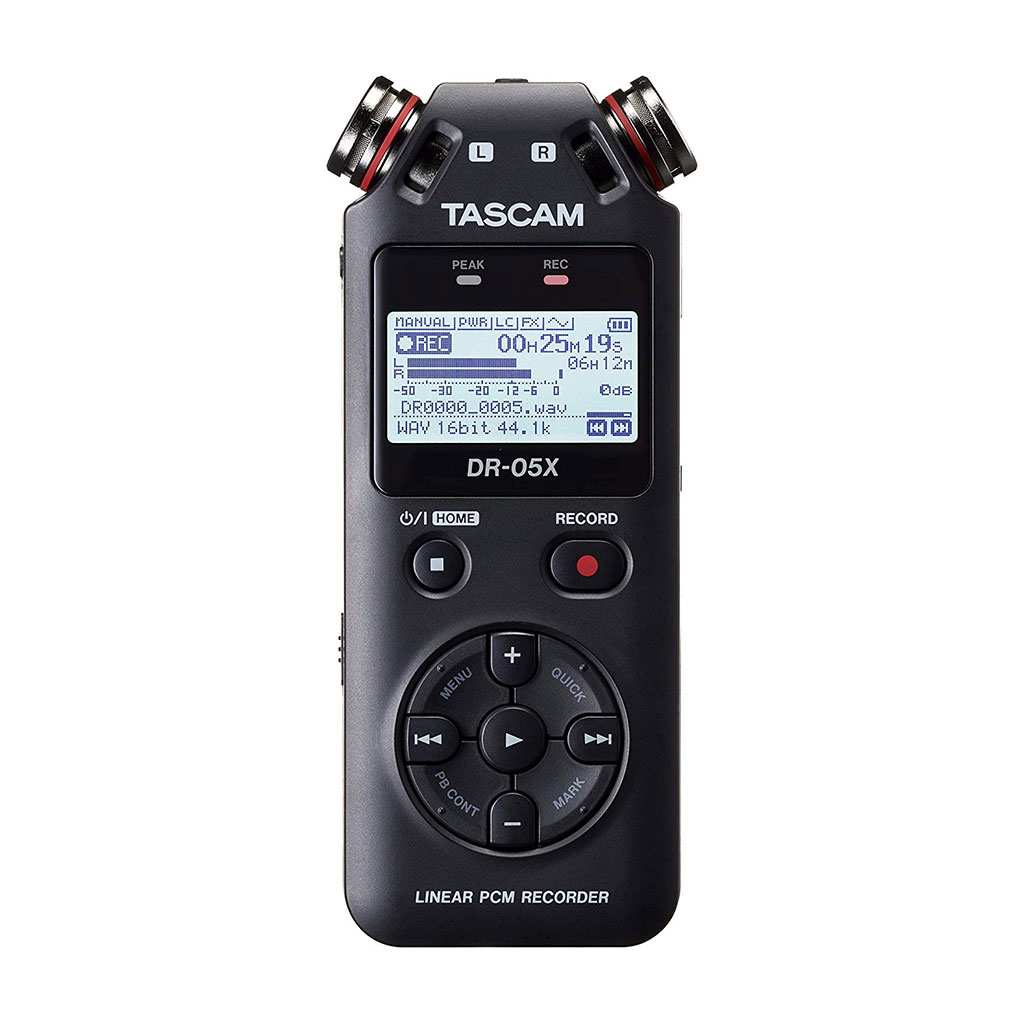 Tascam DR-05X Registratore Digitale Palmare, 2 Tracce