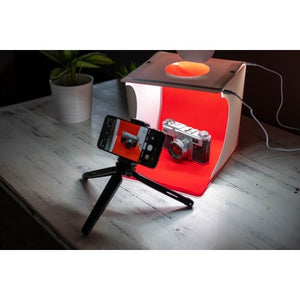 Newell ledtentm20 Cubo Light Box con Illuminazione LED Dimensioni 20x20x20cm