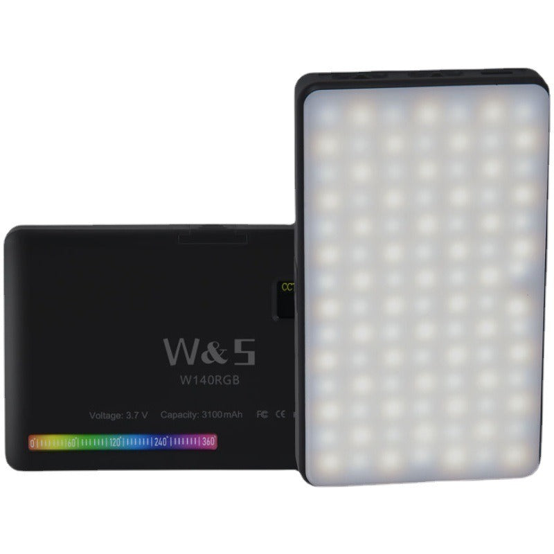 Take TK-LEDRGB140 Faretto LED RGB W140 con Cavo USB-C da 2500K - 9000K