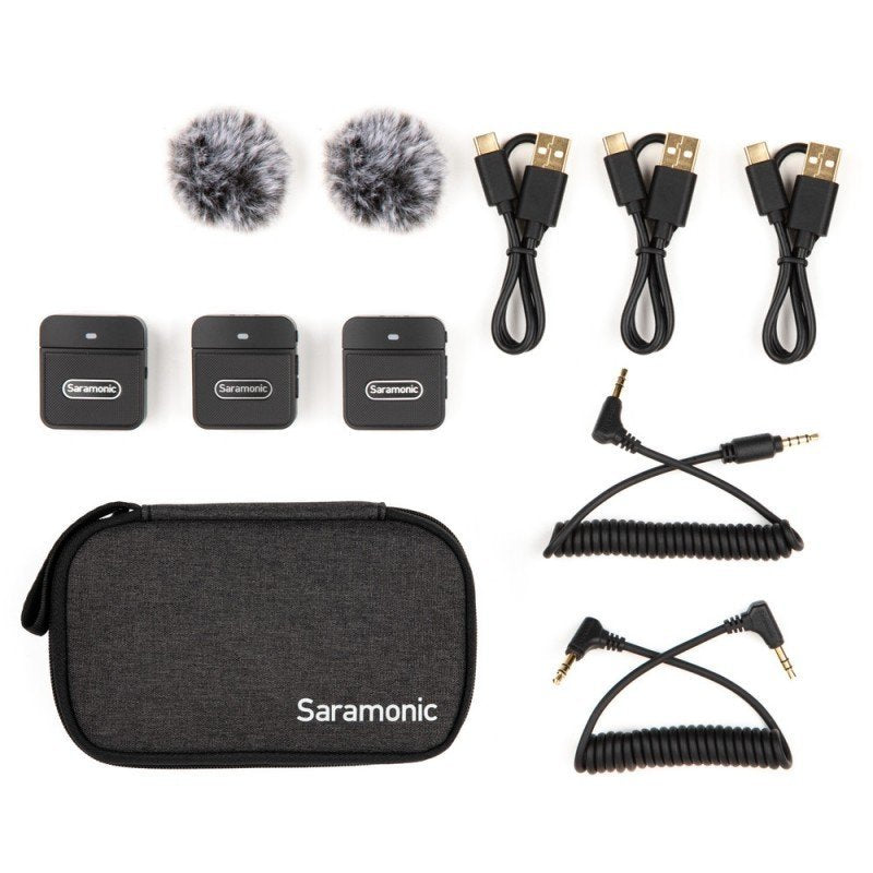 Saramonic Blink100 B2 wireless audio transmission kit (RX + TX + TX)