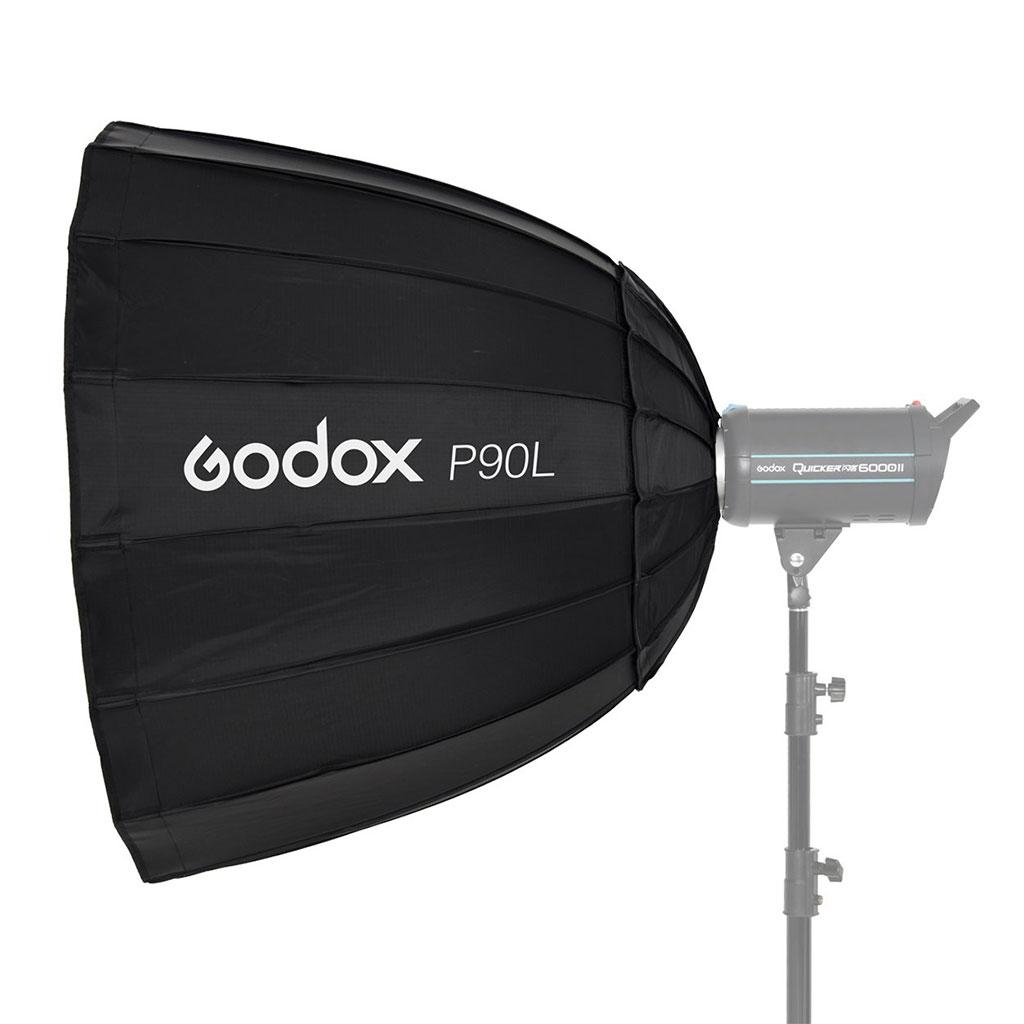 Godox P90L Softbox Parabolico Deep 90cm Ottagonale Attacco Bowens