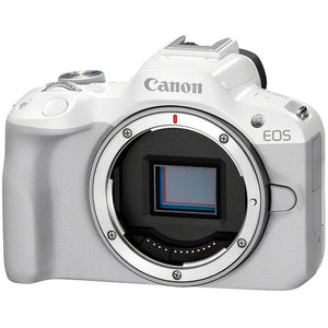 Canon EOS R50 Kit RF-S 18-45mm IS STM White mirrorless APS-C