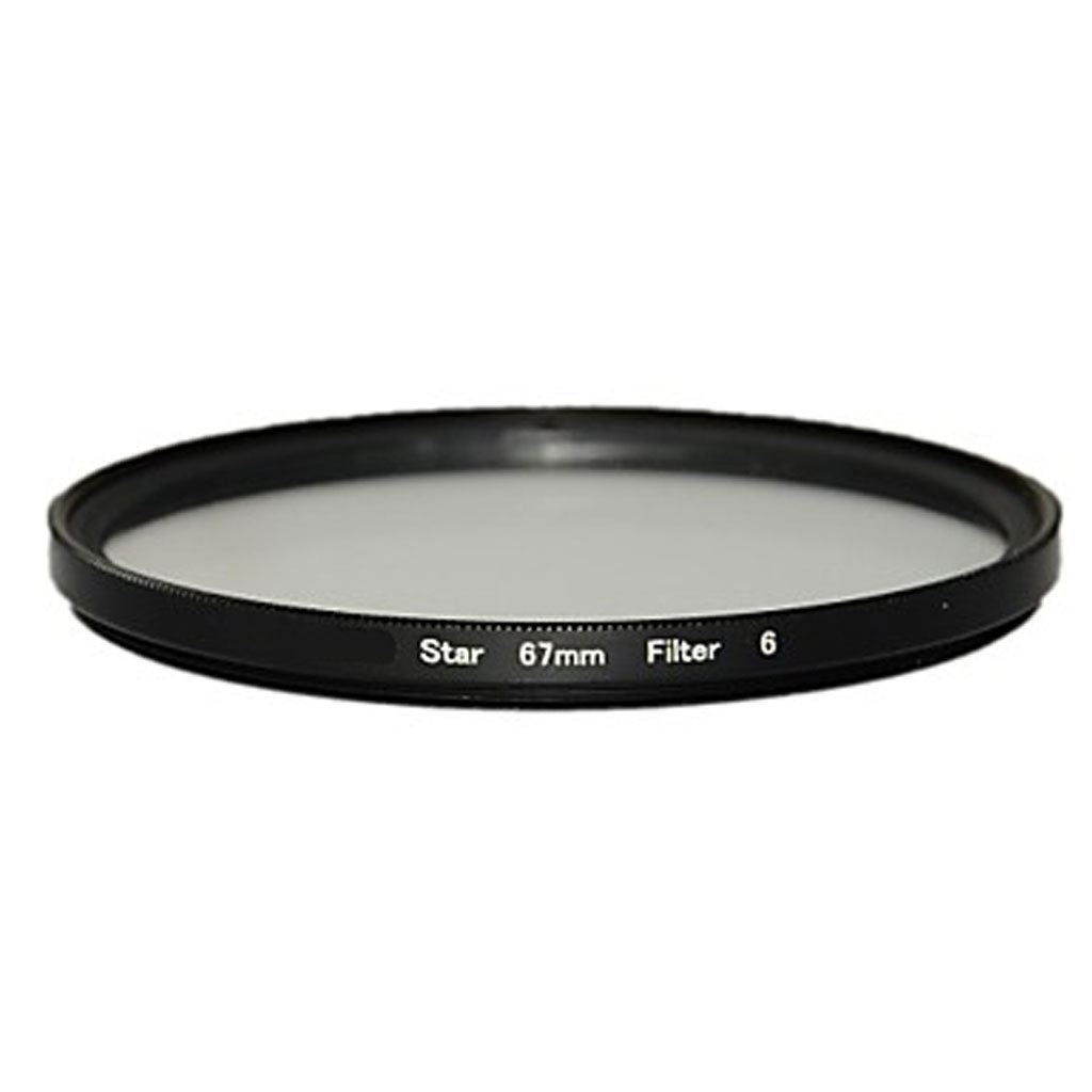 Dhd Filtro Effetto STAR 6 Punti per Obiettivi con Diametro DA 67mm