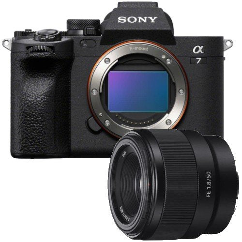 Sony A7 IV + Sony 50mm F1.8 E-Mount Full Frame - Garanzia Sony Italia