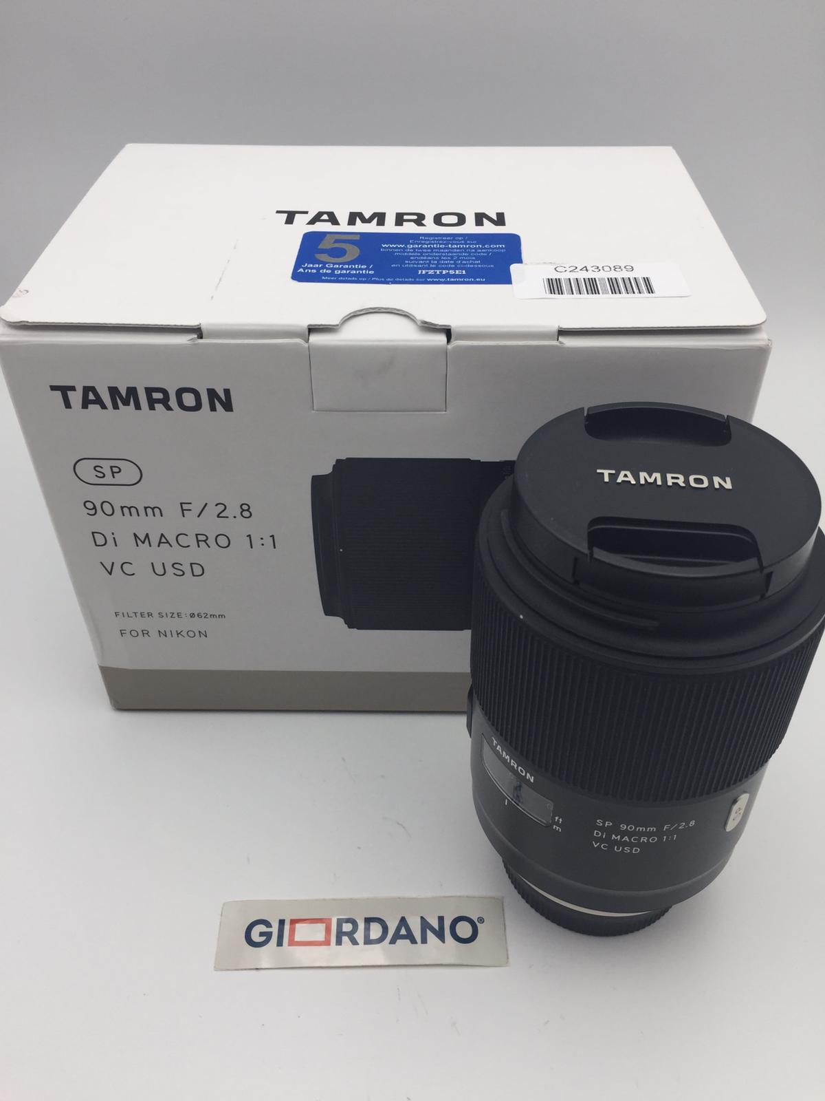 [Demo] Tamron Obiettivo SP 90mm f/2.8 Di Macro VC USD per Nikon Reflex