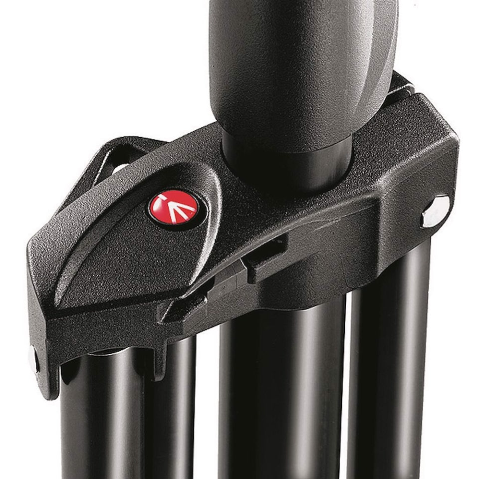 Manfrotto 1051BAC Stativo Mini Compact Alu nero con sistema ''pneumatico''