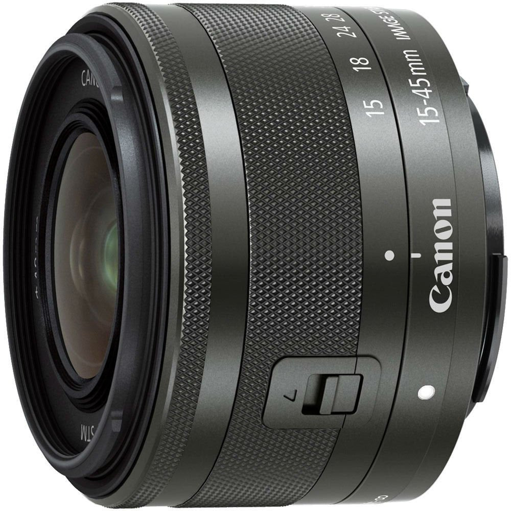 Obiettivo Canon EF-M 15-45mm F3.5-6.3 IS STM Nero