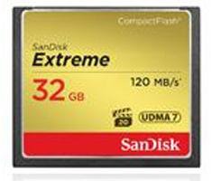 Sandisk CF Extreme 32GB 120MB/s