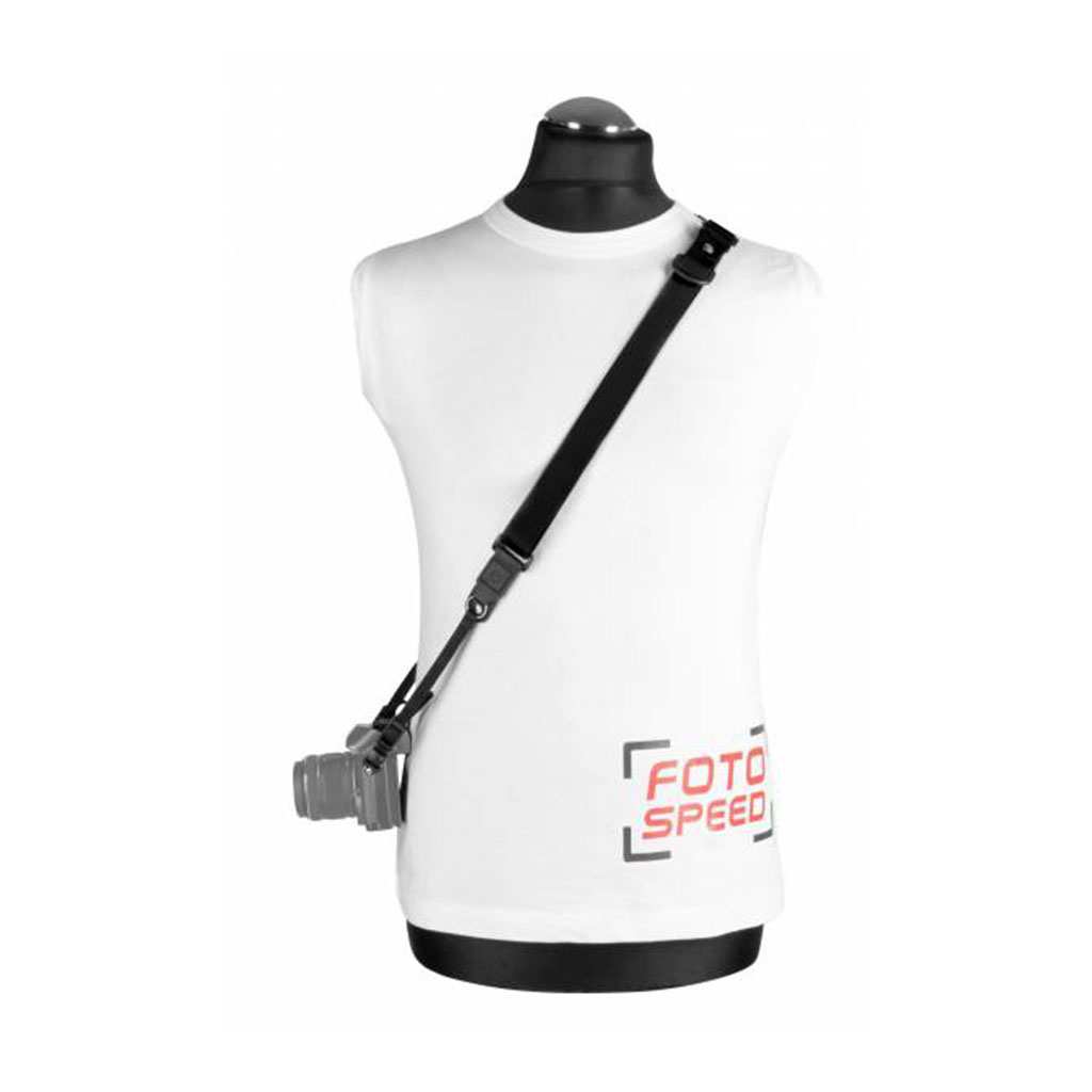 Ggs MS-1B Tracolla Singola per Camera, Nera