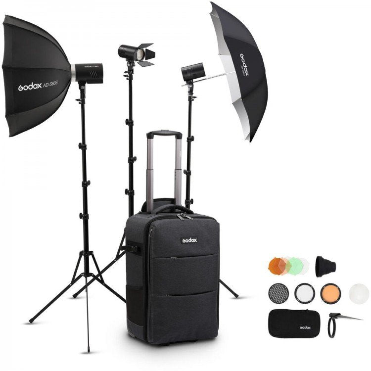 Godox AD-K1 Kit 3 flash AD300Pro + 2xAD100Pro