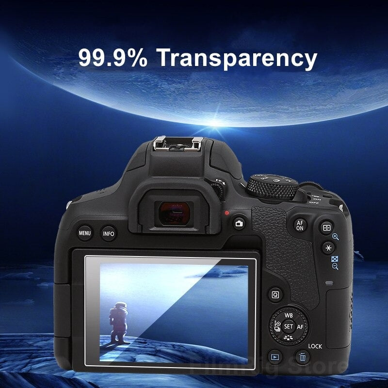 Take TK-GLASS8 Vetrino Vetro Pellicola di Protezione per Display per Canon Eos 4000D