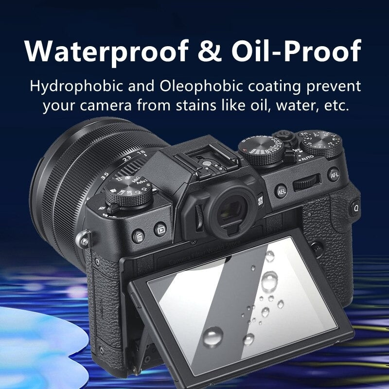 Take TK-GLASS4 Vetrino Vetro Pellicola di Protezione per Display Compatibile per Fuji X-T30