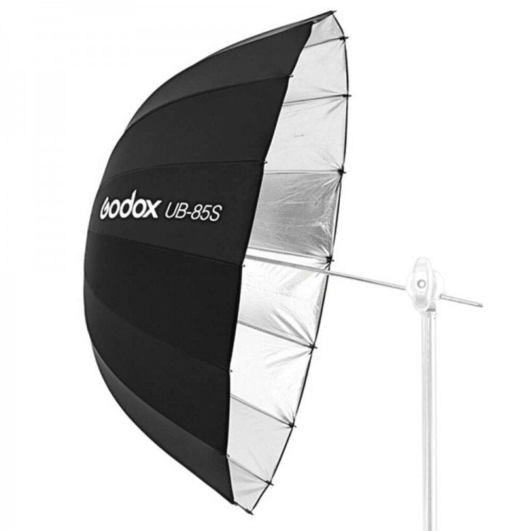 Godox UB-85S Ombrello parabolico argentato