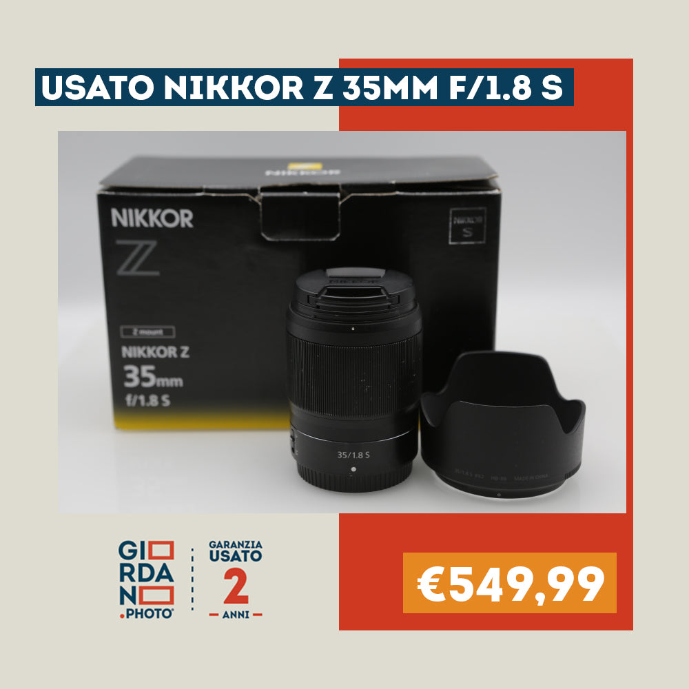 [Usato] Nikon Obiettivo Nikkor Z 35mm f/1.8 S