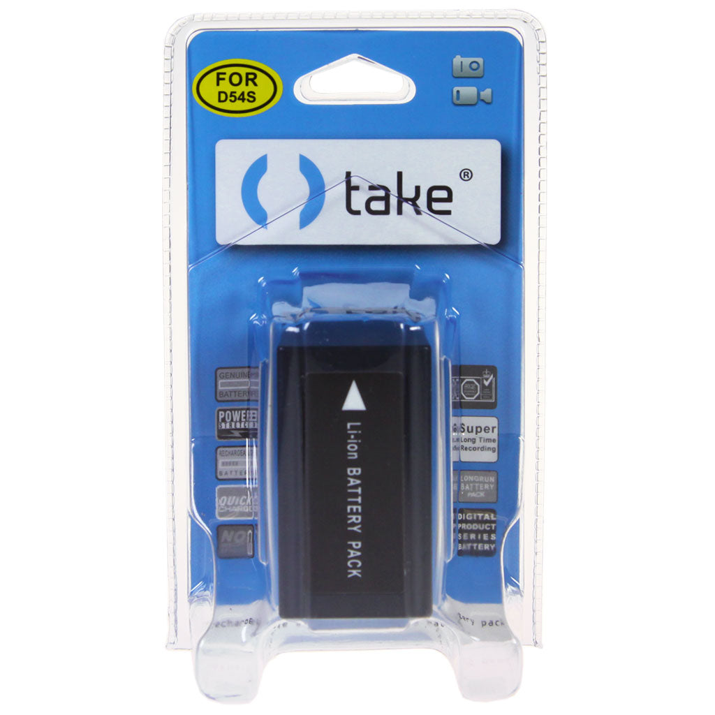 Take TK-CGA-D54B Compatibile con Batteria Li-Ion 7000mah Panasonic CGA-D54 in Blister