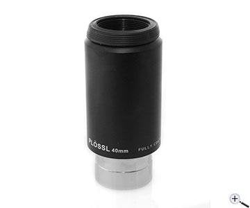 TS-Optics 1,25" Plössl Eyepiece - 40 mm di lunghezza focale, 46° di campo visivo apparente"