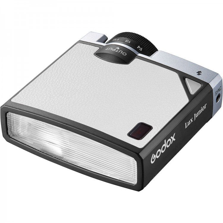 Godox Lux Junior Retro Flash per fotocamera (Bianco)