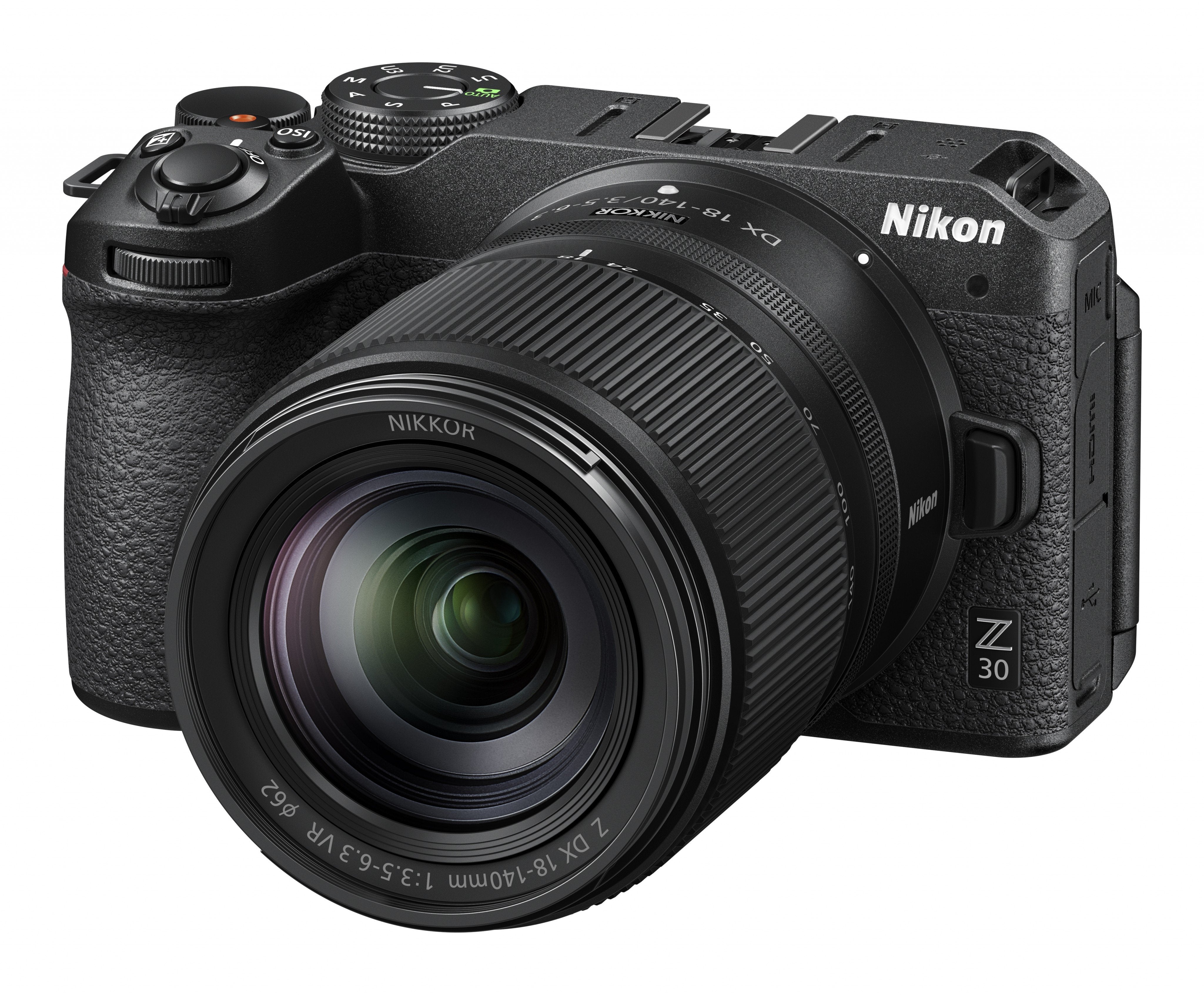 Nikon Fotocamera Z30 + Obiettivo Z DX 18-140 VR + SD 64GB Lexar Blue Series 800x - GARANZIA NITAL 4 ANNI ITALIA