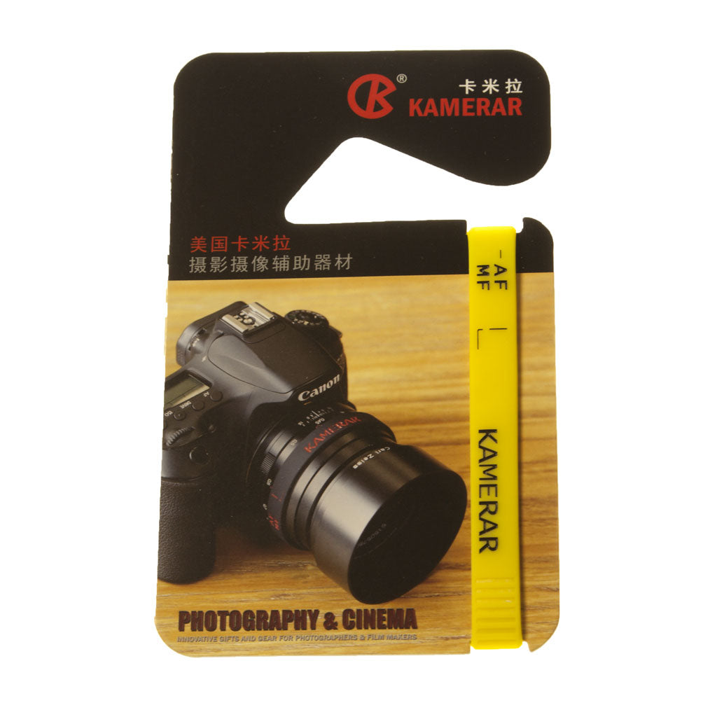 Kamerar Cinturino Follow Focus in Gomma Giallo