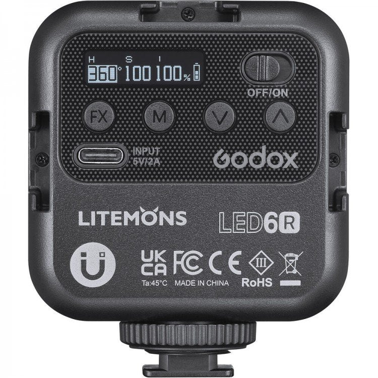 Godox LED6R Litemons RGB Pocket-Size LED Video Light