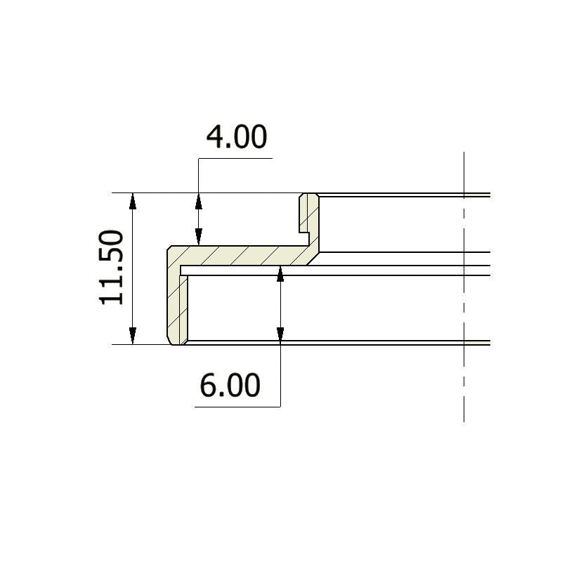 Omegon Adattatore C-mount maschio su T2 femmina