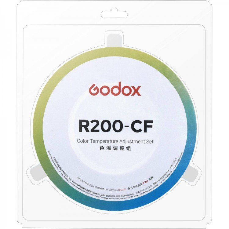 Godox R200-CF Color Gel Kit (for R200 Ring Flash Head)