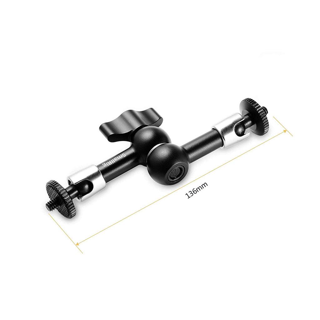 SmallRig 2065 Magic Arm Braccio a Snodo, Lunghezza 13.5cm 7 pol, Attacco 1/4 pol