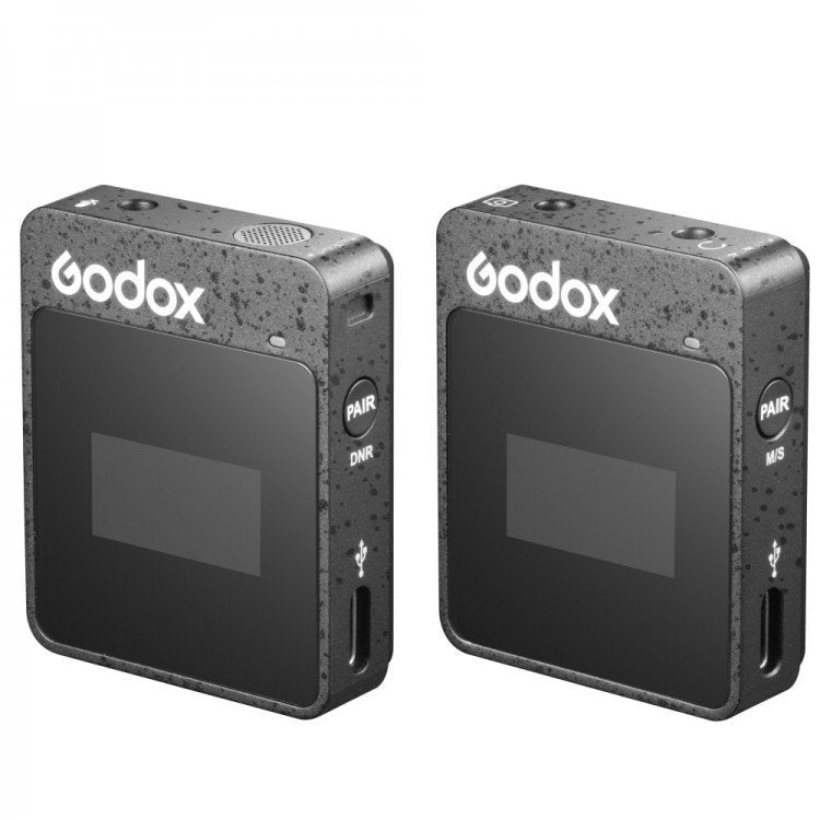 Godox Movelink II M1 Sistema microfonico wireless a 2,4GHz compatto (Nero)