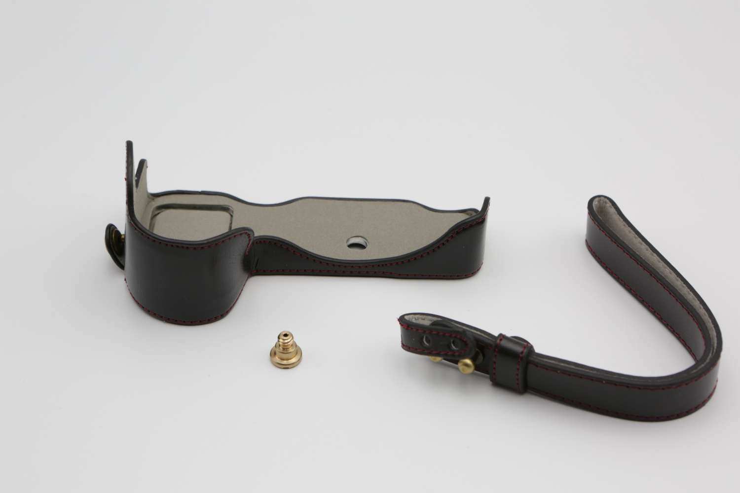 Take TK-LTC4E Compatibile con Case Custodia in Ecopelle Nikon Z6 Z7 con Impugnatura, Nera